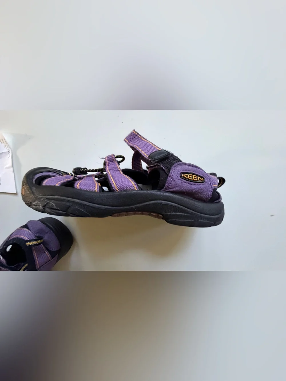KEEN Newport H2 Big Kids Purple Trail Water Sport Sandals Shoes Size 5